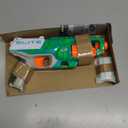 NERF Elite Disruptor Dynamic Green Dart Blaster, Rotating Drum, Slam Fire, Kids Outdoor Toys for 8 Year Old Boys & Girls
