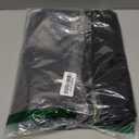 2 Piece Fabric in 1 Dinning Table Runner 12 x 72 Inches Farmhouse Kitchen Coffee Burlap Table Runner for Holiday Party, Black