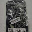 Airplane Phone Holder, Flexible Cell Phone Holder, Folding Cellphone Stand for Desk, Bed, Office, Treadmill - Airplane Gadgets for Long Travel Accessories - Plane Essentials (Black)