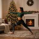 BBY Women's High Waisted Yoga Pants 7/8 Length Leggings with Black foil Stamping (Black, S)