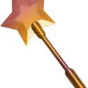 Xihongshi Magic Fairy Fairy Wand Credit Card Holder, Fairy Wand Credit Card Holder - 3D Printed Tap to Pay-Contactless Payment Holder, A Simple and Fun Contactless Payment Method (Gold)