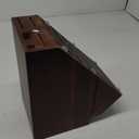 Cooks Standard Acacia wood Knife Block Holder without Knives, 25 Slot X-Large Universal Countertop Butcher Block Kitchen Knife Stand for Easy Kitchen Storage