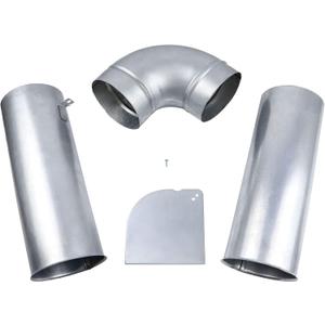 Upgraded 383EEL9001B Dryer Venting Kit Assembly Compatible with LG Kenmore Sears, Replaces 3911EZ9131X 1266802 AH3575086 EA3575086, AP4438852, PS2438605, EAP2438605, Adjustable, Standard length