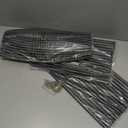 Adorox 7.8ft Garden Arch Trellis for Climbing Plants, Metal Arch Frame, Pumpkin Archway Outdoor Garden Arbors and Arches for Halloween Christmas Birthday Party Baby Shower Decoration(Black)