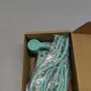 Power Strip with USB C - 40W Charging Station with 2 Outlets 3 USB C & 2 USB A - Charger for Multiple Devices, 5Ft Flat Plug Extension Cord for Travel Cruise Ship Office Dorm (Green)