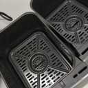 Ninja DZ401 Foodi 10 Quart 6-in-1 DualZone XL 2-Basket Air Fryer with 2 Independent Frying Baskets, Match Cook & Smart Finish to Roast, Broil, Dehydrate for Quick, Easy Family-Sized Meals, Grey