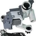 DC97-19289F Washer Drain Pump Assembly Compatible with Samsung Washing Machine, Replaces for DC97-19289B,DC97-19289A,DC97-17349B,DC97-17366J,DC97-17366A,P6806651,PS12592631,Px3516-01