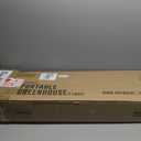 Ohuhu Greenhouse for Outdoors with Screen Windows, 57 x 57 x 76'' Walk in Plant Greenhouses Heavy Duty with Durable PE Cover, 3 Tiers 12 Shelves Stands Plastic Portable Green House with Shelf Clips