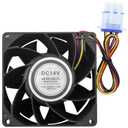 AMI PARTS WR60X26866 Refrigerator Evaporator Fan Motor Fit for G.E Refrigerator-Replace WR60X10356, WR60X10357, WR60X10341, WR02X13733, WR60X24303, WR60X26030, WR60X26033, 4546026, etc