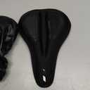 Bike Seat Cushion with Waterproof Cover, Gel Bicycle Seats Pad for Narrow Saddle, Shock Absorbing, Fit for Peloton, BMX, MTB & Road