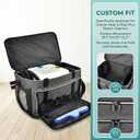 Storage Bag Compatible with Dupray Neat & Neat Plus Steam Cleaner, Large Carrying Case with External Extension Pole Holder, Heavy-Duty Organizer for Dupray Steam Cleaner Accessories (Bag Only)