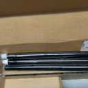 KAMANINA Double Curtain Rods 32 to 58 Inches Black
Heavy Duty 1 Inch, Adjustable, Dual Drapery Rod for Sliding Glass Door, Bedroom, Easy to Install, Decorative Marbled Finials