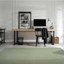 Garland Rug Town Square Sage Green 4' x 6' Non Slip Area Rug for Living Rooms & Hallways, Stylish & Durable for High-Traffic Areas