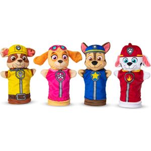 Melissa & Doug PAW Patrol Hand Puppets (4 Puppets, 4 Cards)