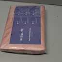 BEDELITE Satin Fitted Sheet and Pillowcases Set, Luxury Soft Similar to Silk Bottom Bed Sheet with Elastic Corner Straps, Deep Pocket up to 15 Inch, 1 Fitted Sheet and 2 Pillowcases(Queen, Rose Pink)