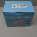 TICONN 200 Pairs Foam Ear Plugs, Individually Wrapped 32dB NRR Noise Reduction Earplugs for Sleeping Hearing Protection Travel Study Concentration Construction Site (200 Pairs)