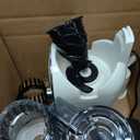 SUSTEAS Cold Press Juicer, 5.3" Feed Chute Slow Masticating Machines with 300W, Fit Whole Fruits & Vegetables, High Juice Yield, Easy to Clean, White