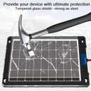 12V 20w Solar Battery Charger Pro - Built-in Intelligent MPPT Controller Waterproof for Car, Automotive Boat, and Marine RV Trailers - Solar Panel Trickle Charging Kit (SP-20W)