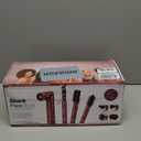 Shark FlexStyle Air Styling & Drying System, Powerful Hair Dryer Brush & Multi-Styler with Auto-Wrap Curlers, Diffuser, Paddle Brush, Round Brush, Concentrator Attachment, Black Cherry, HD457CR