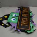 hogardeck Halloween Decorations Outdoor, Metal Witch Decorative Garden Stakes for Halloween Decor, Trick or Treat Yard Signs for Outside Garden Lawn Porch Party Decorations