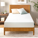 ZINUS 6 Inch Green Tea Memory Foam Mattress [New Version], Twin, Fiberglass free, Medium Firm Feel, Zoned Pressure Relief, Certified Safe Foams & Fabric, Mattress in A Box
