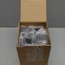 Solid Wooden Furniture Legs 8 Inch, Natural Mid Century Brown Square Legs for Couch, Sofa, Cabinet, Bench, Bed - Set of 4