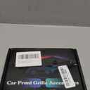 LED Amber Grill Lights for Toyota Highlander 2024 2023 2022 2021 2020 Grille Lights Highlander Accessories,4pcs (yellow)