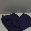 YEOREO Kalie Flare Scrunch Leggings for Women V Cross Waist Bell Bottom Yoga Pants Tummy Control Bootcut Workout Leggings Navy L