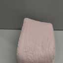 WINLIFE 100% Cotton Quilted Pillow Sham Floral Printed Pillow Cover (King, Dusty Pink)