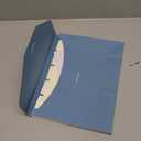 Blue Lake ECOLIFE 6-Pockets Recyclable Paper Expanding File Document Folder Plastic Free, Accordian File Organizer - A4 Letter Size, 200 Sheet for School, Office, Home Carolina