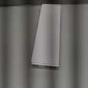 Car Rearview Mirrors, Shock Resistant Interior Clip-on Panoramic Rear View Mirror for Car, Wide Viewing Range, 12 inch HD Universal Use for Cars, SUVs, Trucks, Vehicles (White)