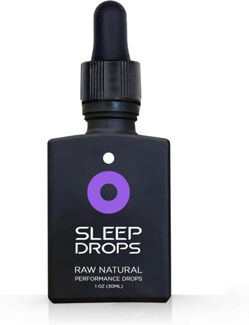 DROP FX Drops Natural Sleep Aid with Melatonin, Valerian & Lavender - Fast-Absorbing Liquid Formula for Deep Rest - Sleep Support Supplement