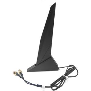 Laptops Dual Band WiFi Antenna 2.4GHz 5GHz RP-SMA Magnetic Base Adapter Antenna with 80cm Extension Cable for ASUS Z390 Z490 X570 Motherboard 2T2R PCI-E Bluetooth Network Router