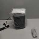 VOCRS Small Portable Space Heater for Indoor Use VOCRS 1500W PTC Electric Heater with Thermostat, Remote Control, 12H Timer, Eco and Fan Mode, Rapid and Safe Heating for Bedroom, Office