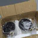 WYTAOHZL 6 Pack Christmas Stocking Holder Round Mantle Stocking Holders with Non-Slip Bases Metal Hanging Hooks for Christmas Fireplace Stand DIY Decoration,Silver