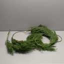 DN DECONATION Artificial Christmas Norfolk Pine Stems, Faux Pine Branches with Cones 35.4" 6PCS - Greenery Fake Pine Needles for Vase Arrangements, Winter, Holiday Indoor Outdoor Home Decor (Set of 6, Green and Brown90)