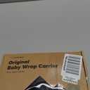 KeaBabies Baby Wrap Carrier - All in 1 Original Baby Carrier Newborn to Toddler Sling, Easy to Wear, Hands Free Bonding, Lightweight, Breathable Infant Wraps (Trendy Black) (One Size (Pack of 1))