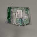 3 Pack Luggage Tags,St.Patrick's Day Shamrock PU Leather Luggage Tags for Suitcase,Name ID Labels with Privacy Cover Suitcases and Metal Loop for Bag Suitcase