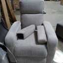 Power Reclining Power Lift Chair Grey (350 lbs.)
