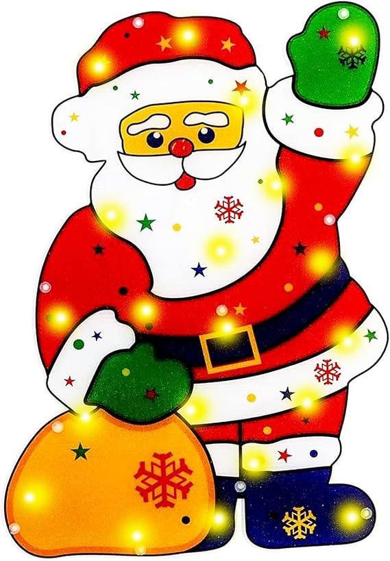 Christmas Decorations Window Silhouette Holiday Display