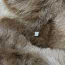 Cozy Bliss Faux Fur Throw Blanket for Couch, Fuzzy Soft Plush Thick Bubble Blanket for Sofa Bedroom Living Room, 60 * 80 Inches Tie Dye Brown