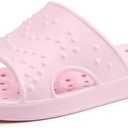 shevalues Shower Shoes for Women Men with Arch Support Quick Drying Pool Slides Lightweight Beach Sandals with Drain Holes L