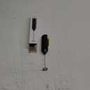 Bonsenkitchen Powerful Milk Frother for Coffee, Fast Handheld Drink Mixer with Stainless Steel Whisk, Battery Operated Hand Frother Stirrer Wand-Black