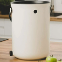 Bokashi Composting Bin, Easy Odor-free Kitchen Composter 2.5 Gal + Bokashi