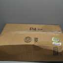 LUMI Kitchen Mat Anti Fatigue Cushioned, Memory Foam Padded Standing Rug Washable, Non Slip Comfort Floor Runner for Home, Sink, Laundry, Office, 24"x87", Black