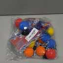 113 PCS Hockey Party Favors Set ,41 Hockey Stickers, 12 Goodie Bags,12 Button Badges,12 Slap Bracelets, 12 Balls, 12 Pencils, 12 Keychains for Ice Hockey Sports Party Birthday Gift Supplies