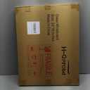 H-Qprobd White Board 24”x18“ Magnet Dry Erase Boards Frameless Magnetic Glass Whiteboard for Wall, Wall Mounted Whiteboard Includes 12 Magnets, 8 Markers and 2 Erasers