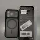 TOCOL for iPhone 17 Pro Case, Compatible with Magsafe, Built-in Magnetic Ring, Full Camera Protection, Drop Protection, Translucent Matte for iPhone 17 Pro Phone Case 6.3 inch (Black)