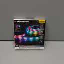 Monster 13.1ft Sound Reactive Multi-Color Color Flow LED Light Strip, Smart App & Voice Control, Easy Assembly