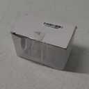 4 Pack Acrylic Qtip Holder Dispenser for Cotton Swabs, Balls, Pads, Floss Picks- Small Clear Plastic Canister Apothecary Jar Set, Bathroom Essentials Accessories Decor, Vanity Makeup Storage Organizer